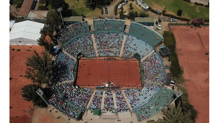 El court central del Estadio Nacional será escenario del ATP Santiago.