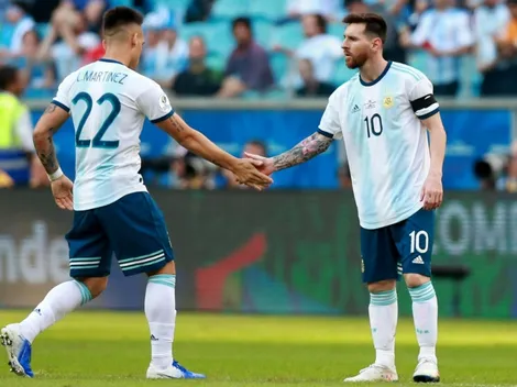 Milito aplaude afinidad de Lionel Messi con Lautaro Martínez