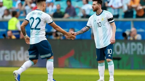 Milito aplaude afinidad de Lionel Messi con Lautaro Martínez