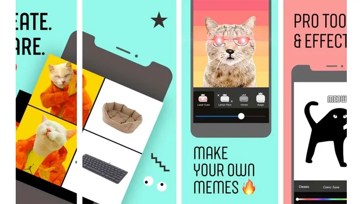Facebook lanza Whale, una app para crear memes