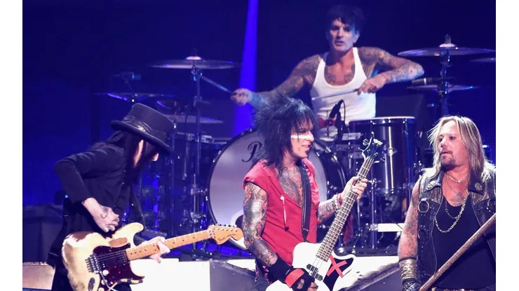 Mick Marks, Nikki Sixx, Tommy Lee y Vince Neil vuelven juntos a los escenarios.
