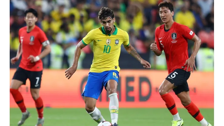 Brasil y Corea del Sur en Abu Dabi.