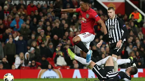 El "baile" de Martial que usó el United.