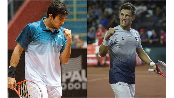 Cristian Garín y Diego Schwartzman están 2-2 en el historial de enfrentamientos