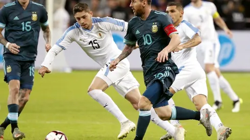 Vibrante empate entre Argentina y Uruguay