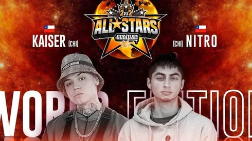 Kaiser y Nitro son la primera pareja confirmada para God Level All Stars World Edition