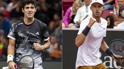 Garín y Jarry se preparan para la Copa Davis.