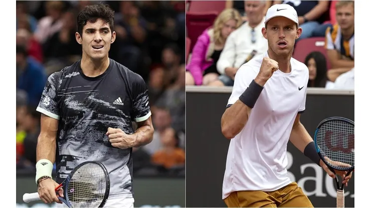 Garín y Jarry se preparan para la Copa Davis.