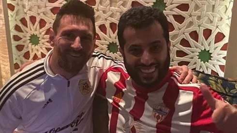 Al-Sheikh se lució con sus invitados