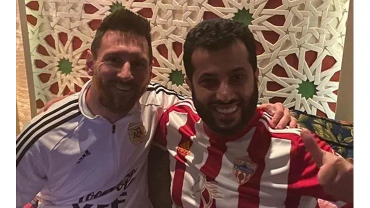 Al-Sheikh se lució con sus invitados
