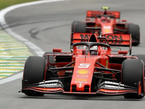 Insólito: los dos Ferrari chocan entre sí y quedan fuera de carrera