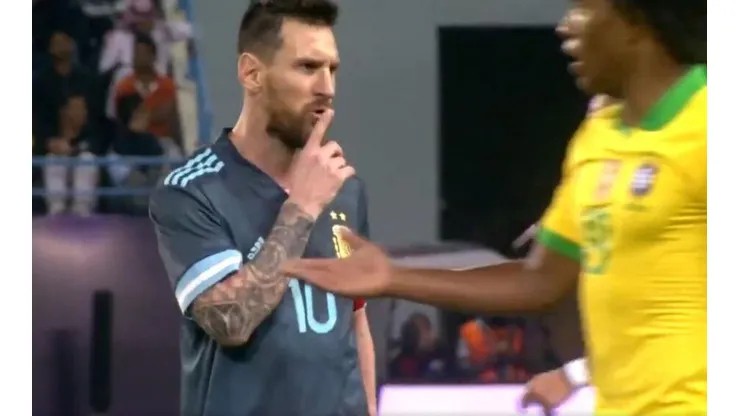 ¡Qué atrevido! Messi manda a callar a Tite