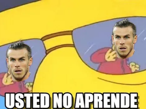 ¡Usted no aprende señor Gareth Bale!