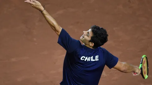 Garín en Copa Davis con Chile.