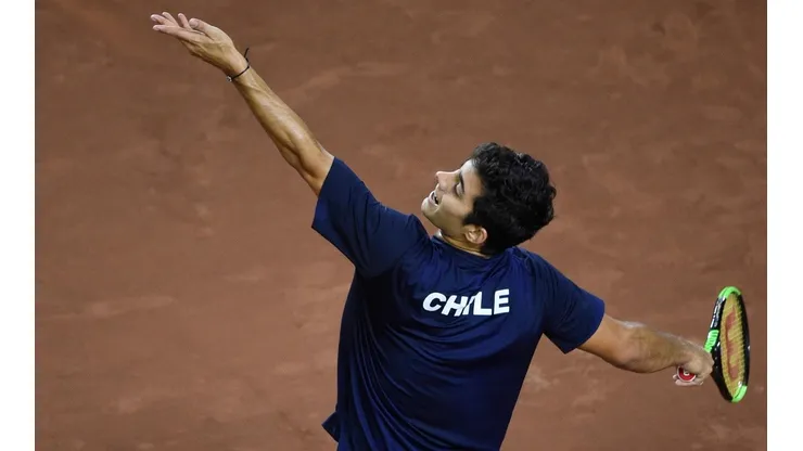 Garín en Copa Davis con Chile.
