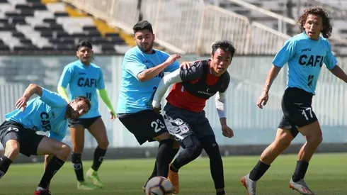 Colo Colo enfrentó en amistoso a Santiago Morning.