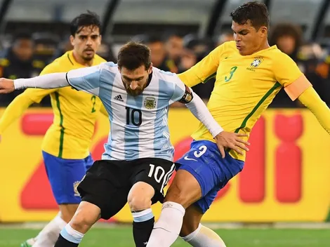 Thiago Silva trata a Messi de maleducado y manejador de árbitros