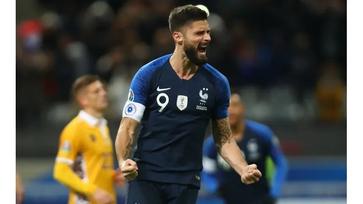 Giroud festeja.