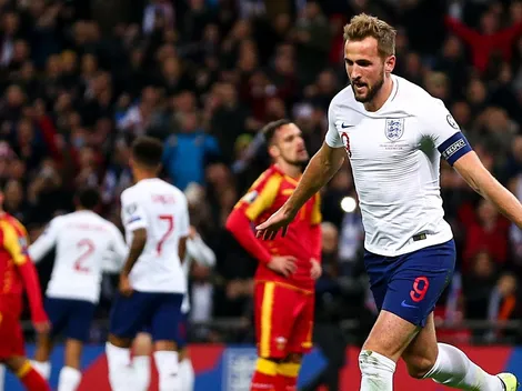 Inglaterra a la Eurocopa: goleada 7-0 ante Montenegro