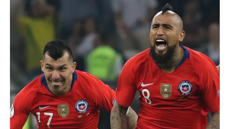 Medel y Vidal son el núcleo central de la selección chilena