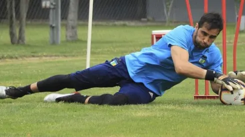 Claudio Bravo entrenando en O'Higgins