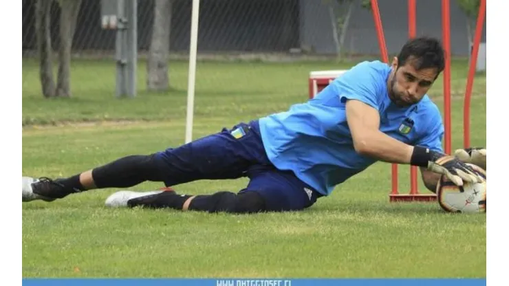 Claudio Bravo entrenando en O'Higgins