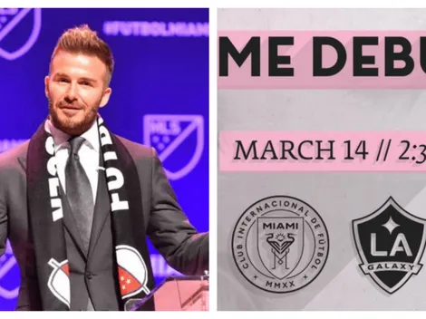 El equipo de Beckham ya tiene día y rival para su debut