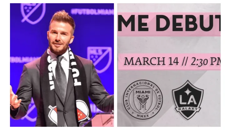 El equipo de Beckham ya tiene día y rival para su debut