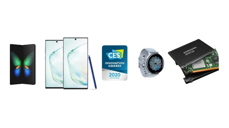 Samsung acaparó los premios en los CES 2020 Innovation Awards