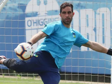 Claudio Bravo se luce entrenando con O'Higgins tras ser liberado de La Roja