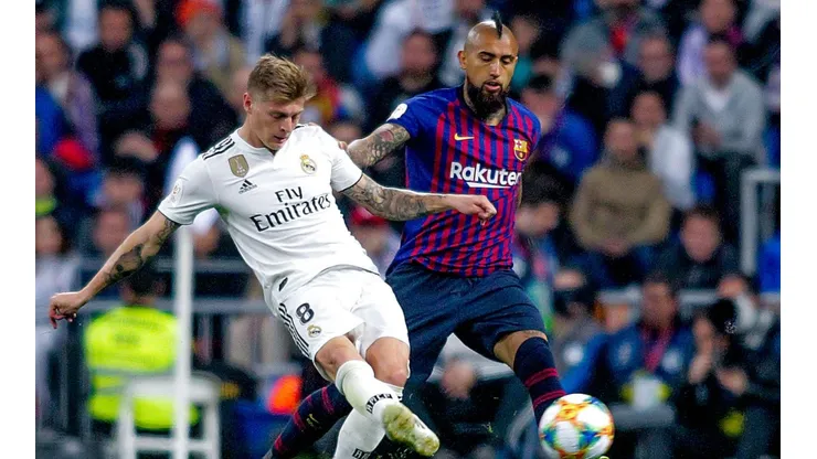Vidal contra Real Madrid.