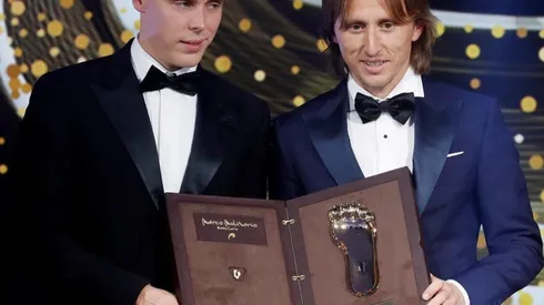 Modric ganó el Golden Foot
