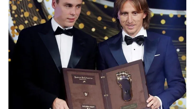 Modric ganó el Golden Foot