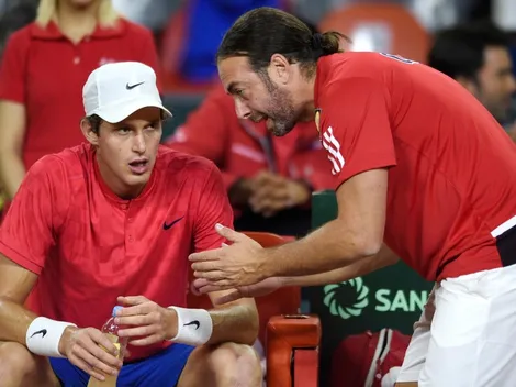 Video | El equipo chileno de Copa Davis llega a Madrid y tiene su primera práctica