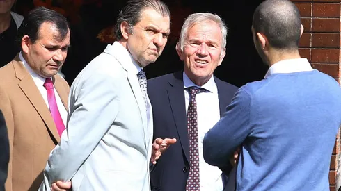 Mosa y Ruiz-Tagle en la última junta de accionistas de Blanco y Negro.