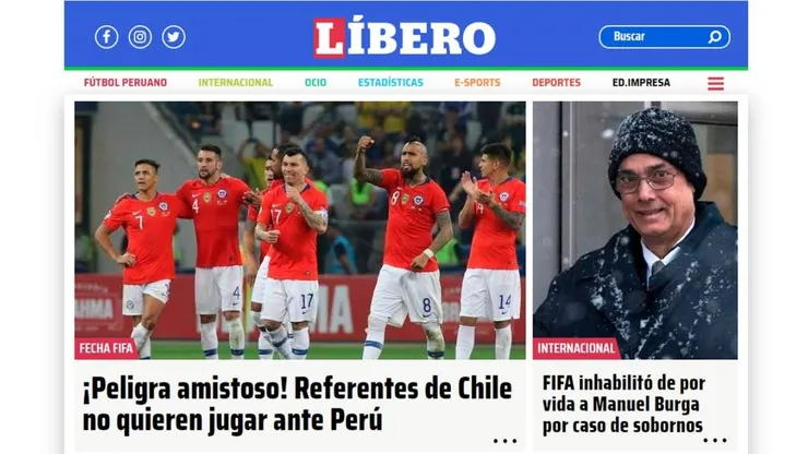 En Perú hacen eco del deseo de Charles Aránguiz.