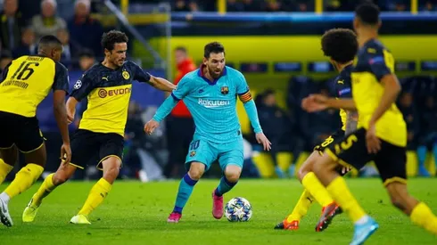Lionel Messi tendrá mucha tarea por hacer ante el esmerado Borussia Dortmund