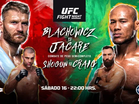 La UFC se vive en Fox Sports Premium con Blachowicz vs Jacare