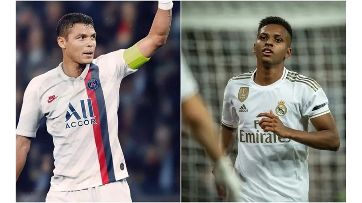Thiago Silva está maravillado con la aparición fulgurante de Rodrygo
