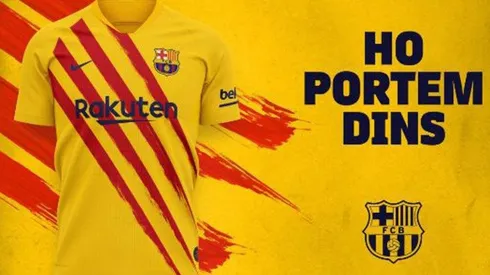 La nueva camiseta del Barça