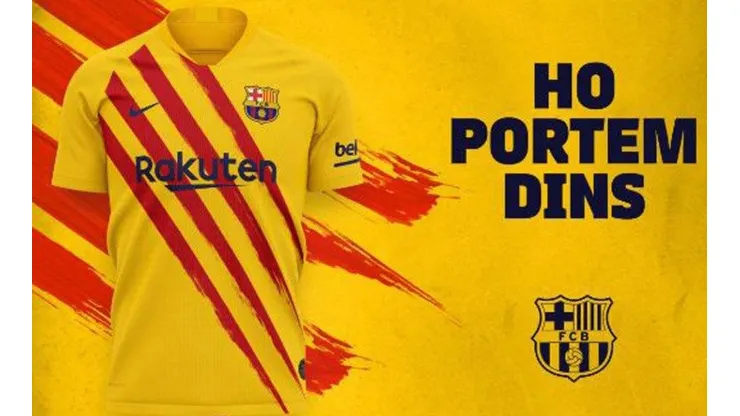 La nueva camiseta del Barça