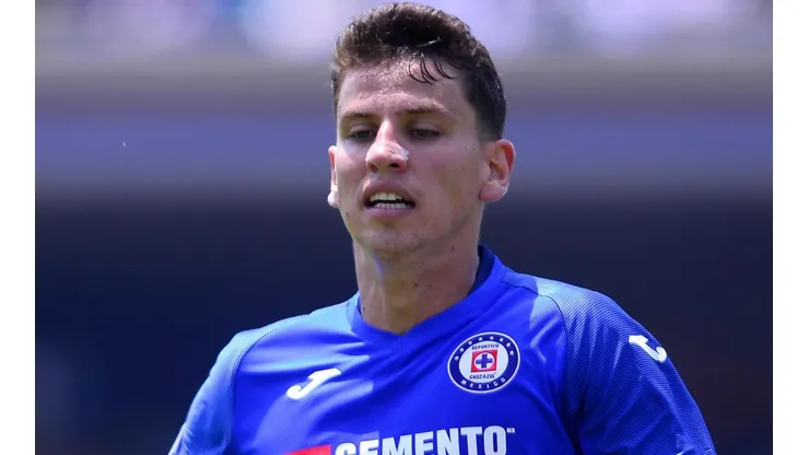 Lichnovsky anotó en el partido de Cruz Azul ante Santos Laguna, pero no les alcanzó.