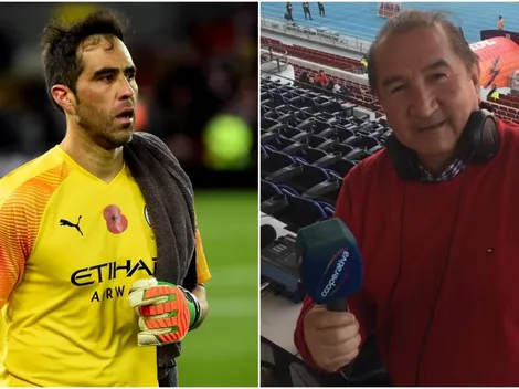 Ernesto Díaz Correa le tira buena onda a Claudio Bravo