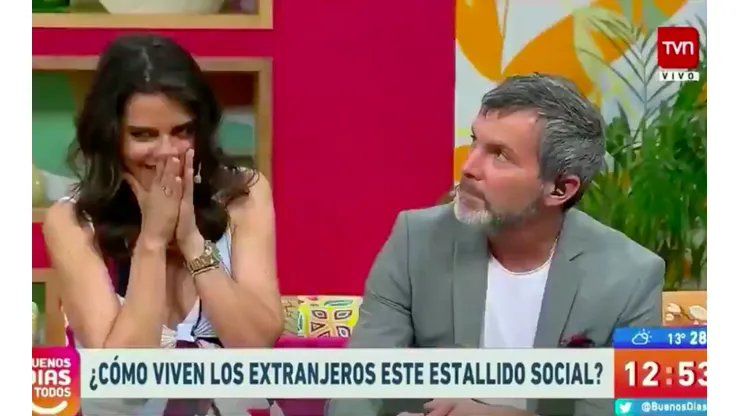 Godoy reaccionó nerviosa, mientras que a Sánchez lo invadió la preocupación.