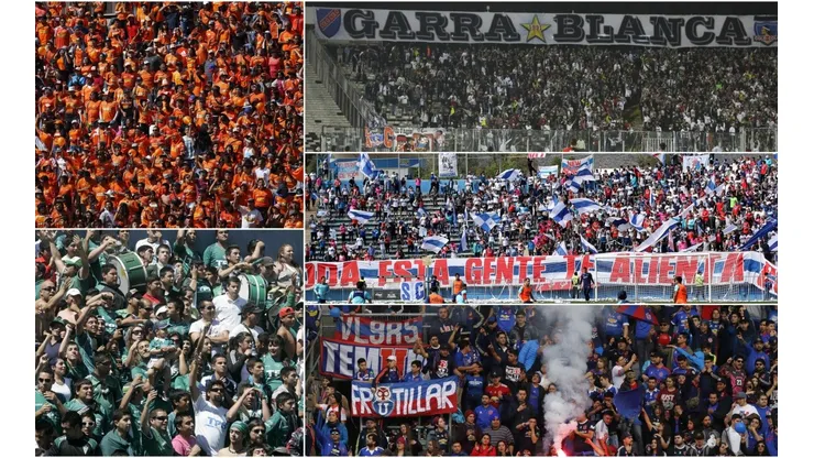 Las hinchadas más populares del fútbol chileno rechazan el reinicio del campeonato