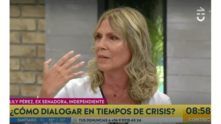Lily Pérez sorprende al defender las marchas