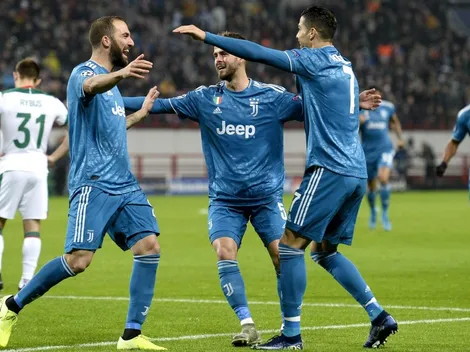 Agónico y tremendo golazo: Juventus gana y clasifica en Moscú