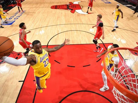 Video | LeBron con un triple-doble lidera el triunfo de los Lakers ante Chicago