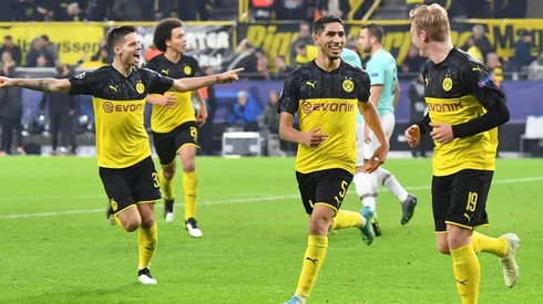 Se complica el Inter de Alexis: Ganaba 2-0 y el Borussia se lo dio vuelta