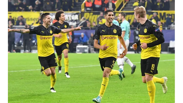 Se complica el Inter de Alexis: Ganaba 2-0 y el Borussia se lo dio vuelta